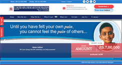 Desktop Screenshot of cancerarfoundation.org